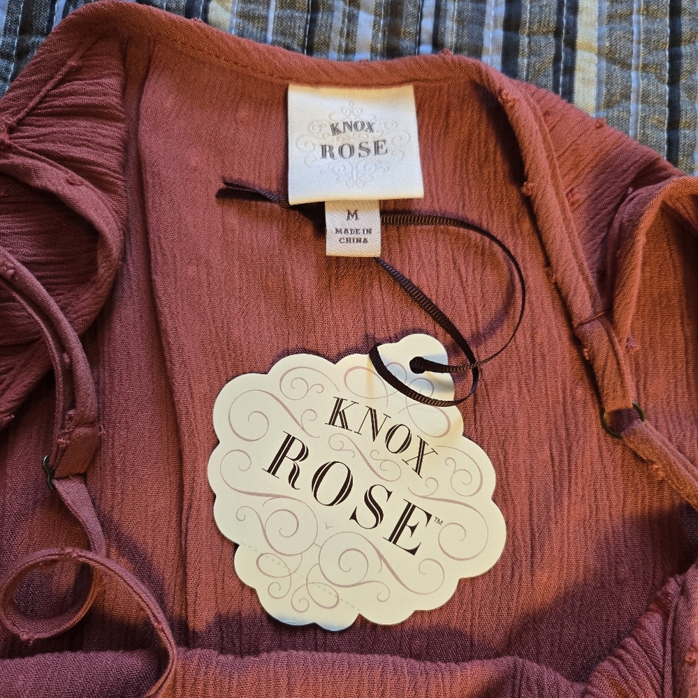 NWT Knox Rose Gauze Boho Sundress - Picture 9 of 14